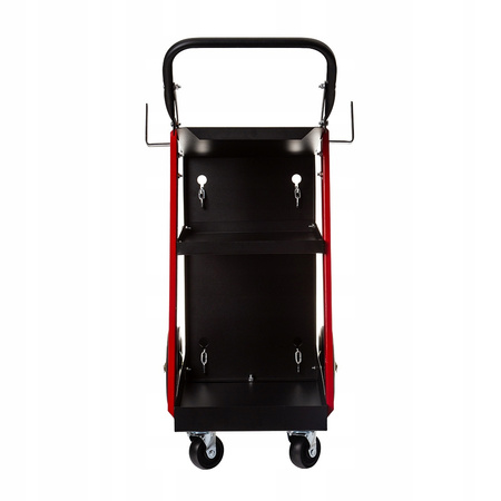 Wózek spawalniczy na kołach 3 półki 60kg do przewozu spawarki butli migomat MAR-POL
