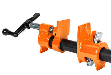 Ścisk stolarski rurowy bezkońcowy 3/4" zacisk na rurę SILVER