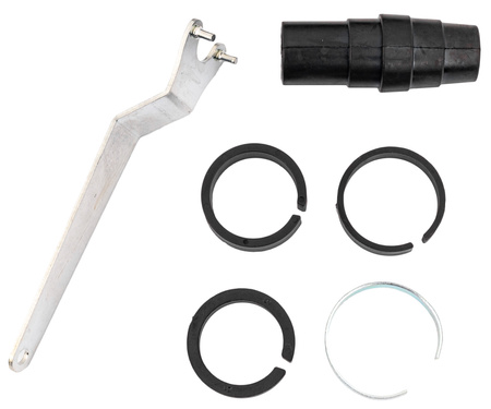 Osłona przeciwpyłowa odsysająca do szlifierki 115-125 mm MAR-POL