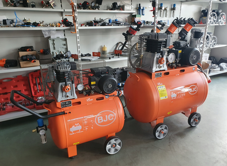 Kompresor olejowy sprężarka 200l profesjonalny 11 bar cichy BJC