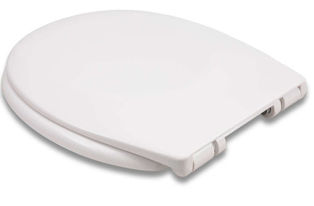 Deska WC wolnoopadająca sedesowa twarda wypinana klik-klak FALA