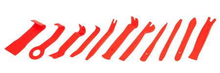 Ściągacze do tapicerki 11 el (zestaw ściągaczy) SILVER