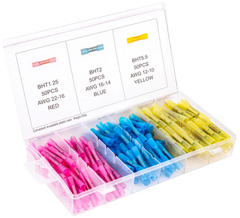 Koszulki lutownicze termokurczliwe 150 sztuk FORSAGE