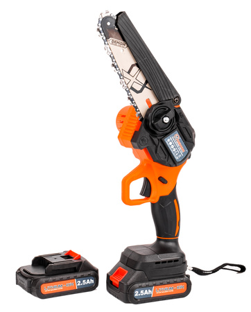 Pilarka akumulatorowa piła łańcuchowa bezszczotkowa 2x bateria 21V DEMON