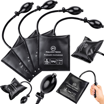 Poduszka montażowa pneumatyczna do podnoszenia mebli okien zestaw 150 kg 4 szt FALON-TECH