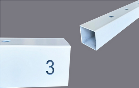 Szklarnia ogrodowa poliwęglan premium plus 250x600 15m2 kolor zielony PTF