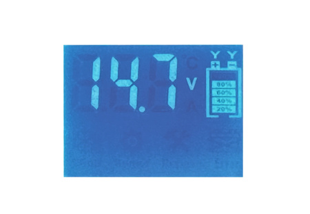 Mocny prostownik do akumulatora lcd 12v 6a funkcja naprawy ładowarka