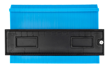 Wzornik szablon przymiar odwzorowania kształtów duplikator 150 mm 15cm FALON-TECH