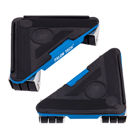 Zestaw rolki do transportu przesuwania mebli 300kg 5el FALON-TECH