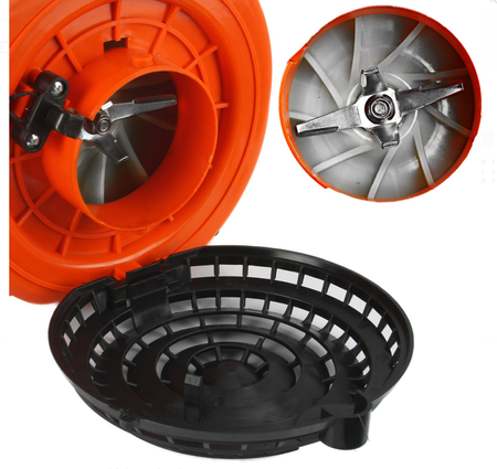 Dmuchawa (odkurzacz) spalinowa do liści DEMON