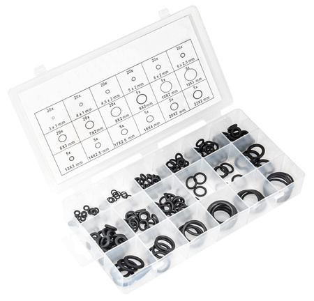 Oringi gumki uszczelki gumowe olejoodporne 225 sztuk FALON-TECH