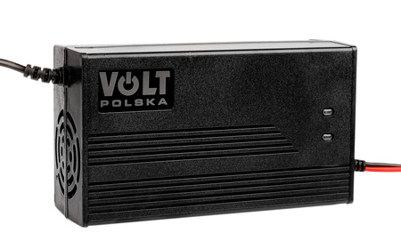 Prostownik ładowarka do ładowania akumulatora litowego LiFePo4 10A 24V VOLT POLSKA