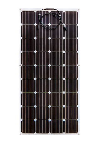 Zestaw solarny fotowoltaiczny FLEXI elastyczny 160W 12V (Panel solarny 160W, Regulator napięcia 10A) VOLT POLSKA