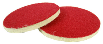 Filc polerski twardy z rzepem na dysk 125mm MAR-POL