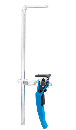 Ścisk stolarski dźwigniowy zacisk uchwyt do szyny odkuwany 300x60mm FALON-TECH