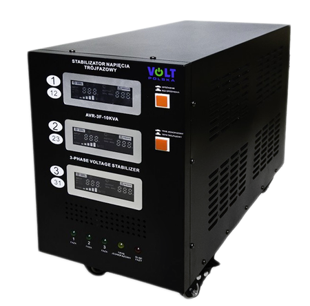 Stabilizator napięcia AVR PRO 25kVA trójfazowy 3% VOLT POLSKA