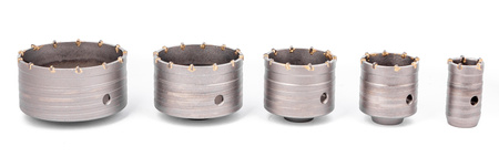 Zestaw otwornice do betonu SDS Plus 6 sztuk (walizka) MAR-POL