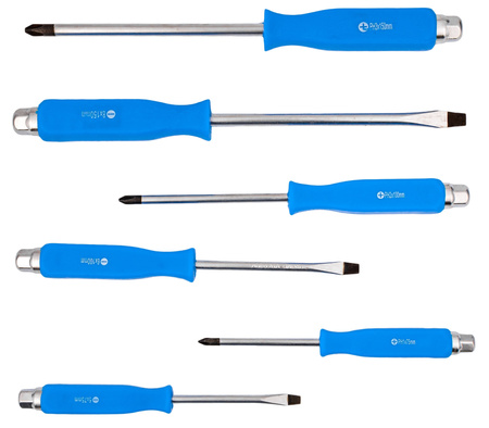 Zestaw wkrętaków śrubokrętów do podbijania 6 szt. PH wkrętaki SILVER