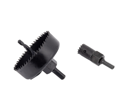 Otwornice do drewna koronkowe 16 sztuk SILVER