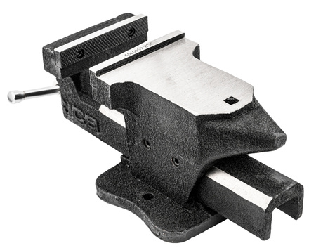 Profesjonalne imadło ślusarskie 125mm stalowe z kowadłem JCB