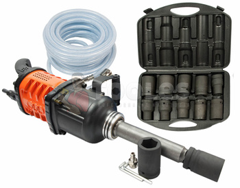 Klucz pneumatyczny udarowy do kół TIR 1" 5000Nm BJC + Nasadki