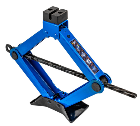 Podnośnik trapezowy trapez lewarek samochodowy do wymiany kół 2T 2000kg FORSAGE