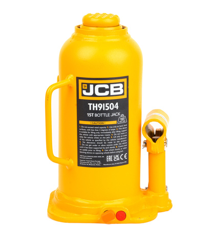 Podnośnik hydrauliczny słupkowy butelkowy maszynowy samochodowy lewarek 15T JCB