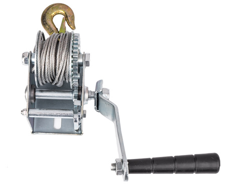 Wyciągarka wciągarka ręczna korbowa linowa 500 LBS 200kg FALON-TECH