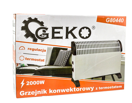Grzejnik elektryczny konwektorowy 2000W GEKO