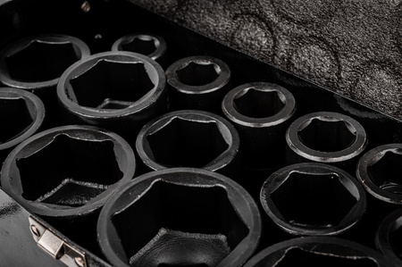 Zestaw nasadki udarowe głębokie do klucz pneumatyczny 3/4" 14el 17-50mm JCB