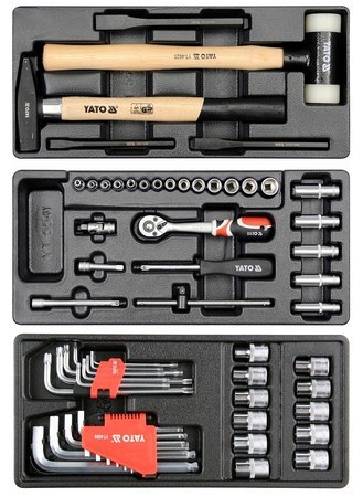 Szafka wózek warsztatowy 185 el YT-55307 YATO