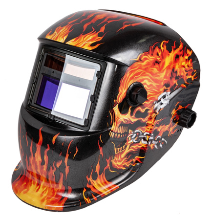 Maska spawalnicza przyłbica samościemniająca Czaszka FALON-TECH