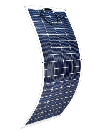 Zestaw solarny fotowoltaiczny FLEXI elastyczny 200W 12V (Panel solarny 200W, Regulator napięcia 20A) VOLT POLSKA