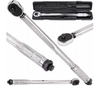 Klucz dynamometryczny do kół 1/2" 28-210 Nm chrom blokada grzechotka etui FORSAGE
