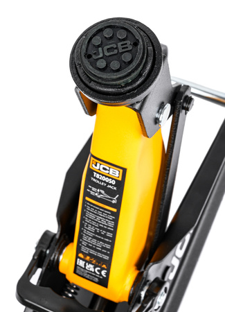 Podnośnik samochodowy żaba hydrauliczny niskoprofilowy lewarek 2 tony JCB