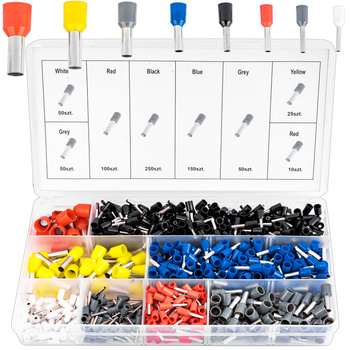 Tulejki izolowane końcówki kablowe konektory 685el FALON-TECH