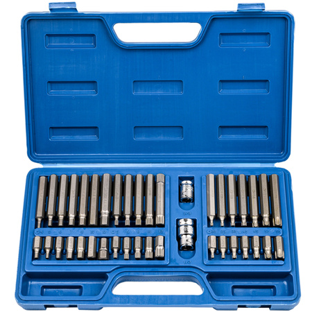 Zestaw bitów kluczy bity torx imbus hex spline walizka 40 el VOREL YATO