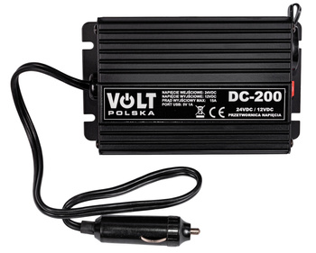 Reduktor napięcia samochodowy 200W (24V na 12V) DC-200 VOLT POLSKA