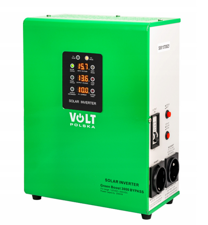 Przetwornica solarna GREEN BOOST 3000 do grzałki bojler grzania wody z paneli bypass VOLT POLSKA