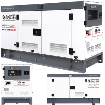 Agregat generator prądu stacja diesel KS 33-3XM Könner & Söhnen KS