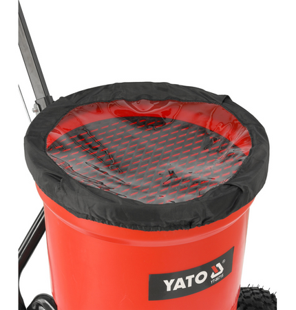 Siewnik rozrzutnik ogrodowy rotacyjny do nawozu piasku nasion 25 kg 23 L YATO