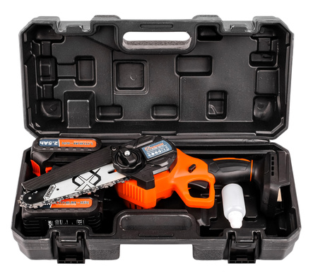 Pilarka akumulatorowa piła łańcuchowa bezszczotkowa 2x bateria 21V DEMON