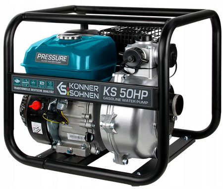 Pompa spalinowa do wody czystej wysokociśnieniowa KS50HP 7 kM 500l /min Konner&Sohnen KS