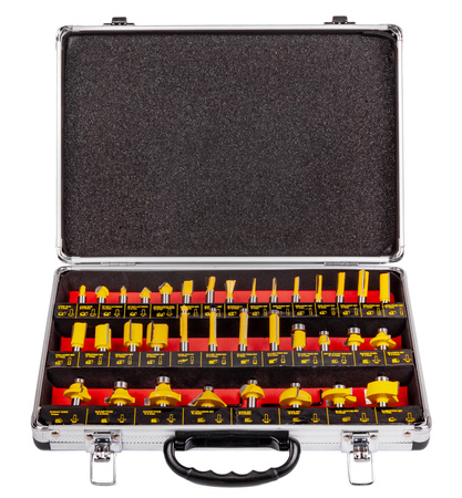 Frezy do drewna kształtowe frezarka 35 sztuk MAR-POL