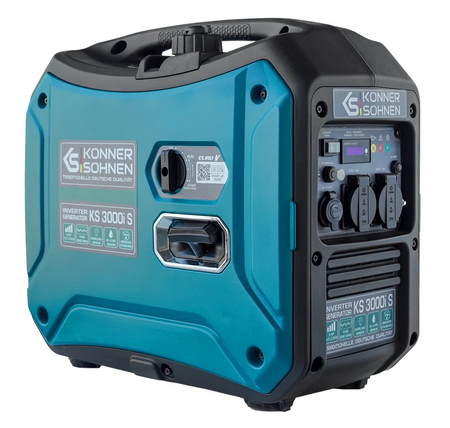 Agregat prądotwórczy generator prądu inwerterowy tryb ekonomiczny 3000 IS Könner & Söhnen KS