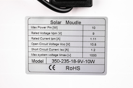 Naświetlacz Lampa LED z czujnikiem ruchu + Panel solarny 30W VOLT POLSKA