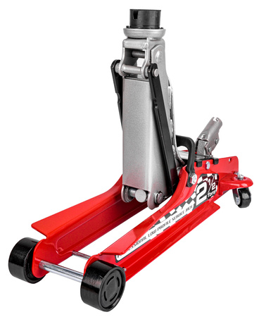 Podnośnik hydrauliczny niskoprofilowy 2,5 T niski żaba 2x guma MAR-POL