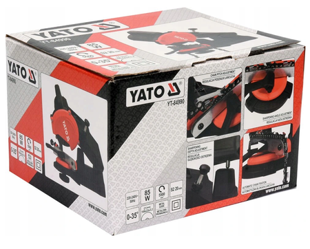 Ostrzałka łańcuchowa YT-84990 + kamień YATO