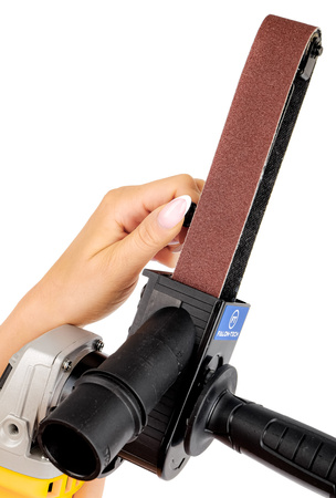 Przystawka taśmowa do szlifierki szlifowania polerowania rur pilnik spawów FALON-TECH