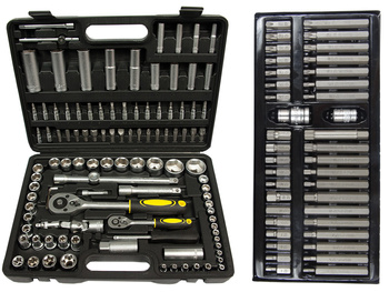 Zestaw Klucze Nasadowe 108el + Bity Torx Hex SPLINE 40el YATO